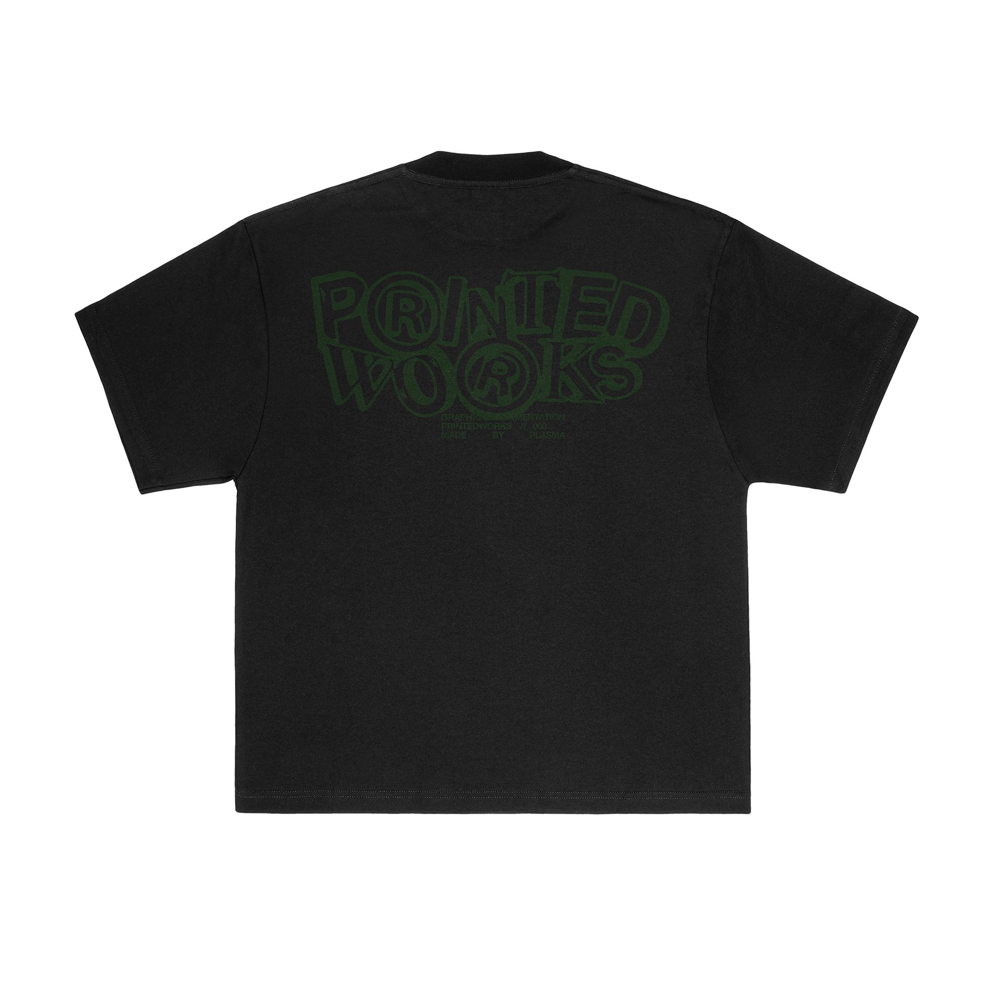 PRINTEDWORKS 000 BLACK/ DARK GREEN 567 C