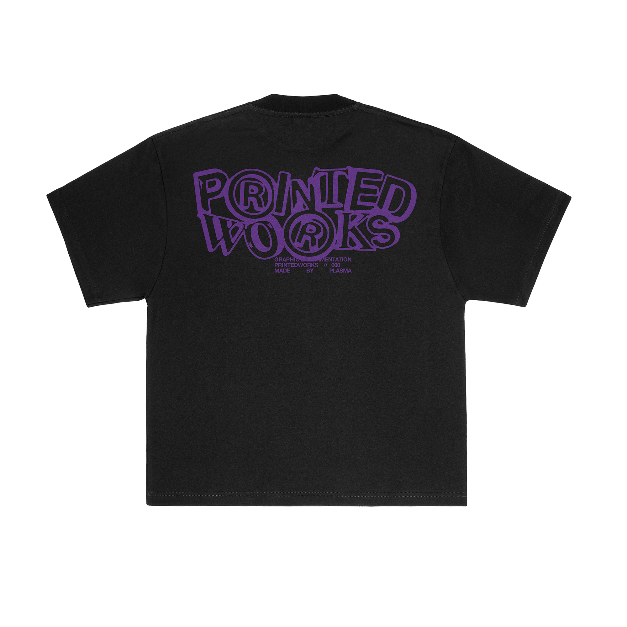 PRINTEDWORKS 000 BLACK/ PURPLE 2597C