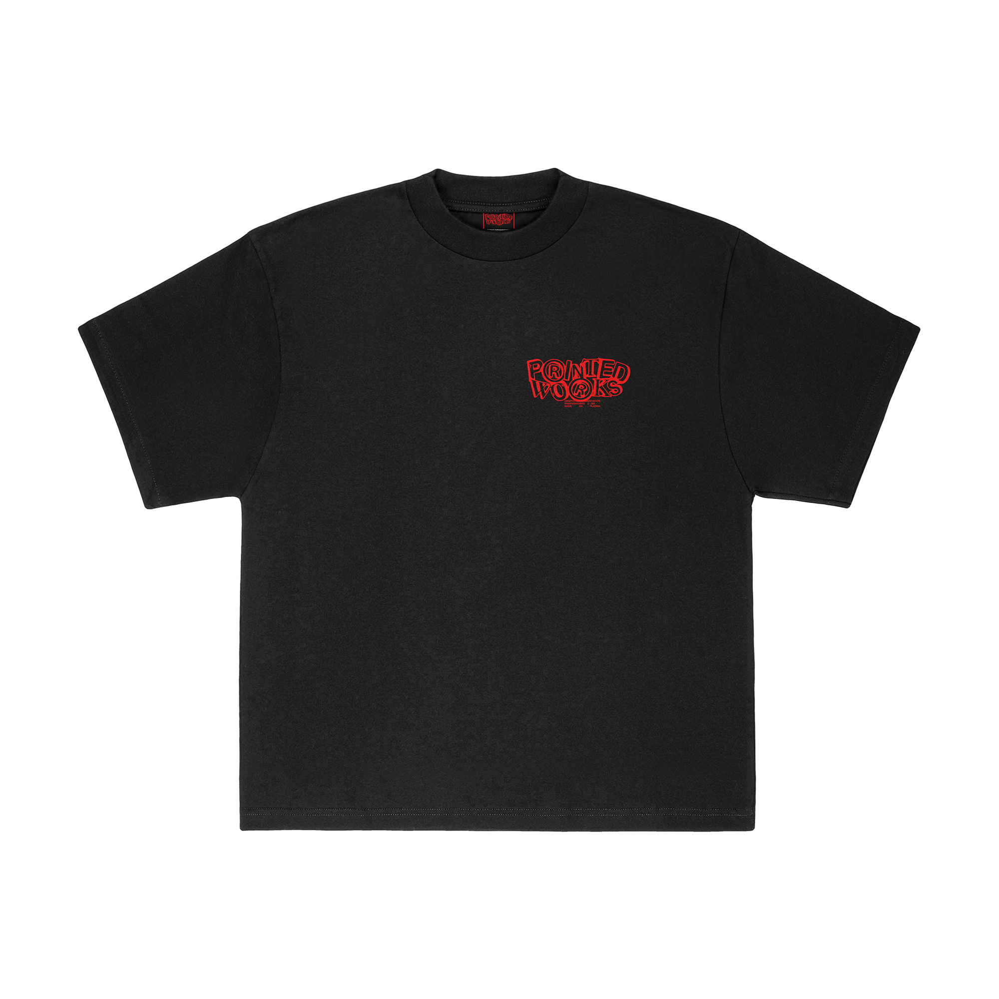 PRINTEDWORKS 000 BLACK/RED 199c