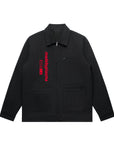 Printed Works - Black Canvas Jacket