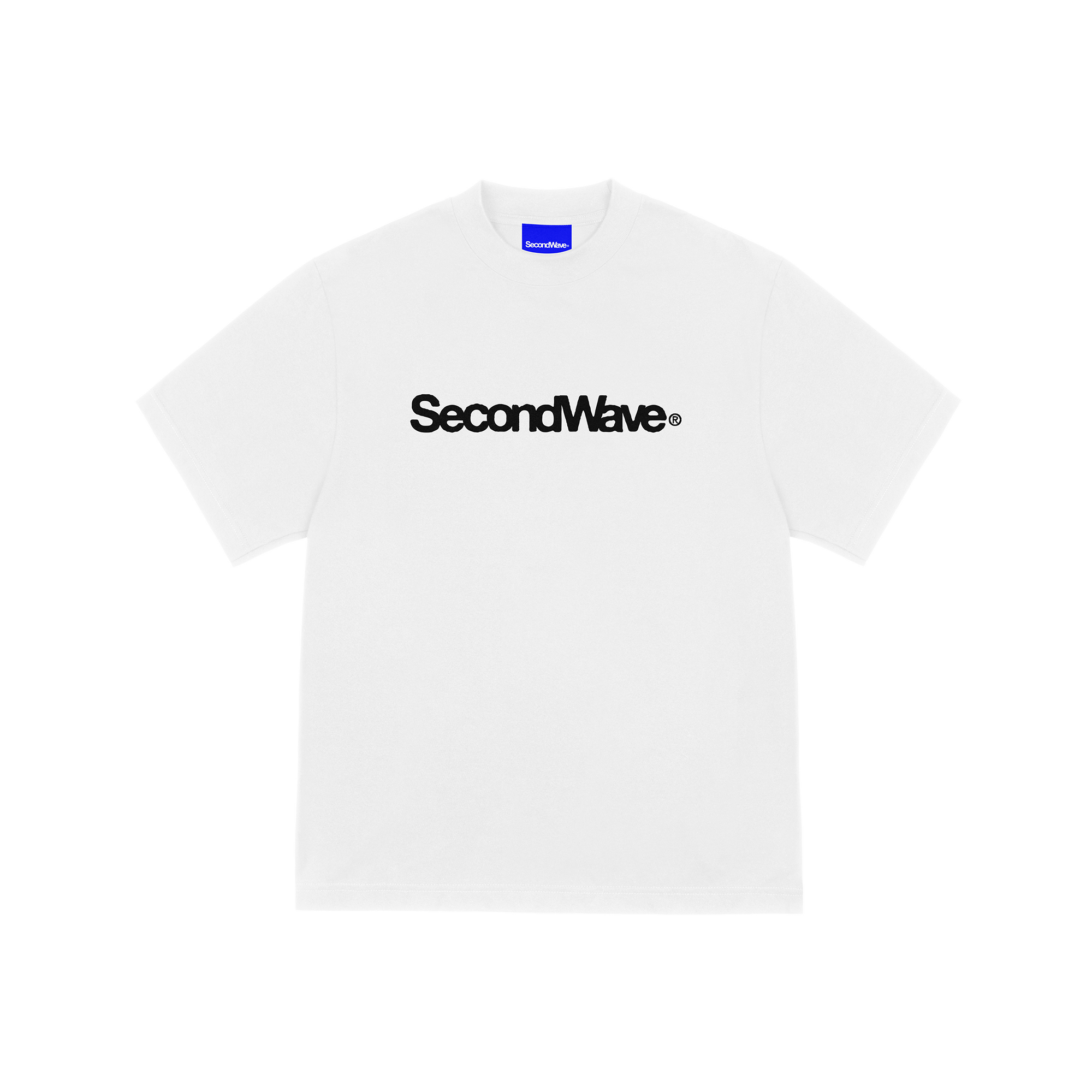 SECONDWAVE_WORDMARK TEE_WHITE